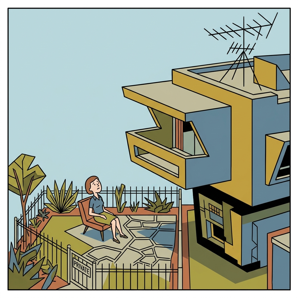 AI mnemonic illustration for the English word "infringes"